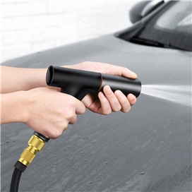 شلنگ و نازل کارواش Baseus GF5 Car Wash Spray Nozzle CPGF000201 طول 30 متری