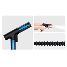 شلنگ و نازل کارواش Baseus GF5 Car Wash Spray Nozzle CPGF000201 طول 30 متری