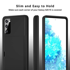 قاب جیتک گلکسی اس 20 اف ای مدل G-Tech Wallet Armor case Galaxy S20 FE