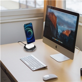 شارژر مگنتی 2 در 1 برند Adam Elements مدل M2