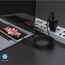 آداپتور شارژر USB-C پاور دلیوری برند راک رز مدل RockRose Powercube I G30 USB-C PD 30W Power Adapter