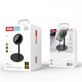 استند و شارژر وایرلس مگ سیف ایکس او XO CX007 توان 15 وات