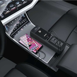 چند راهی پاورولوژی Powerology Universal Multi-Port Car Inverter PCCSR008 توان 500 وات