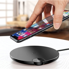شارژر وایرلس 10 وات بیسوس Baseus Digital LED Display Wireless Charger WXSX-01