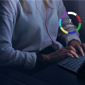 کاور و کیبورد برند ESR مناسب برای آیپد نسل 10 سایز 10.9 اینچ (2022)