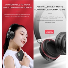 هدفون بلوتوث جویروم Joyroom JR-HL1 Shocking Heavy Bass Headset