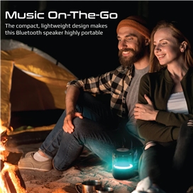 اسپیکر بلوتوثی قابل حمل پرومیت  مدل GLITZ.BLACK