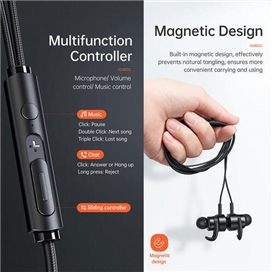 هندزفری 3.5 میلیمتری 3.5 mm گیمینگ حرفه ای مکدودو دارای میکروفون جدا شونده Mcdodo HP-1330