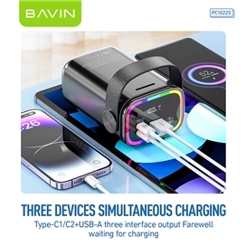 پاوربانک 30000 باوین Bavin PC1022S توان 100 وات